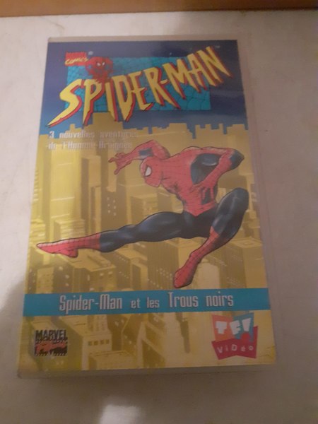 Cassette vhs " spiderman "