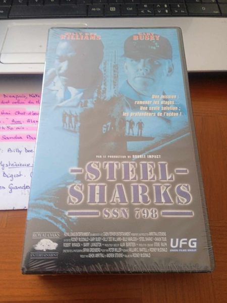 Cassette vhs " steel sharks ssn 798 "