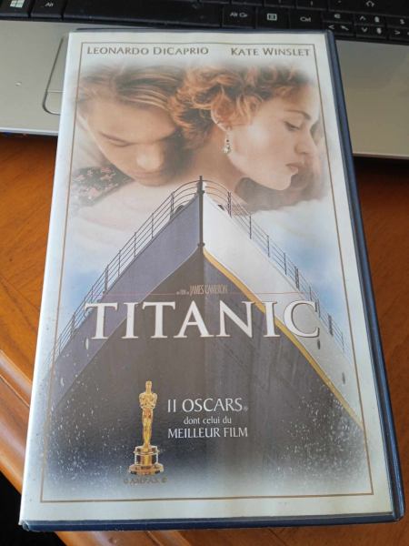 Cassette vhs " titanic "