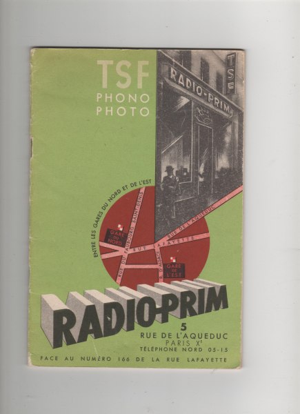 Catalogue radio - prim 1937