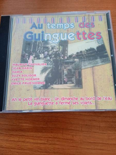 Cd  "au temps des guinguettes"