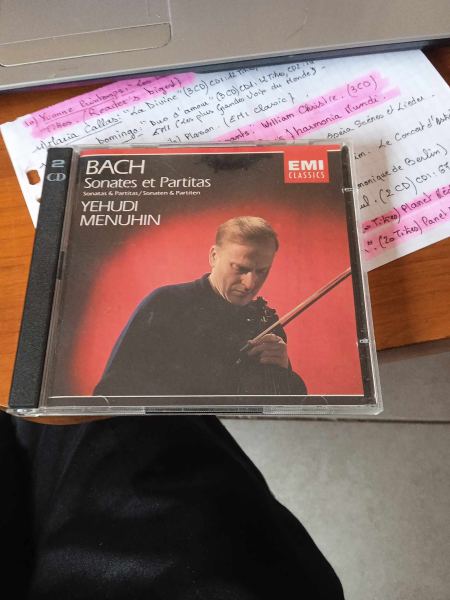 Cd  " bach "