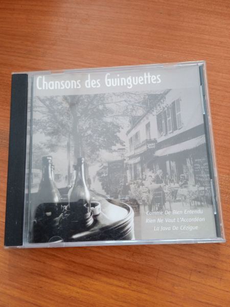 Cd  "chansons des guinguettes "