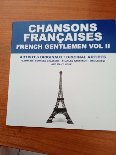 Cd  "chansons fran&ccedil;aises"
