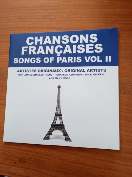 Cd  " chansons françaises"