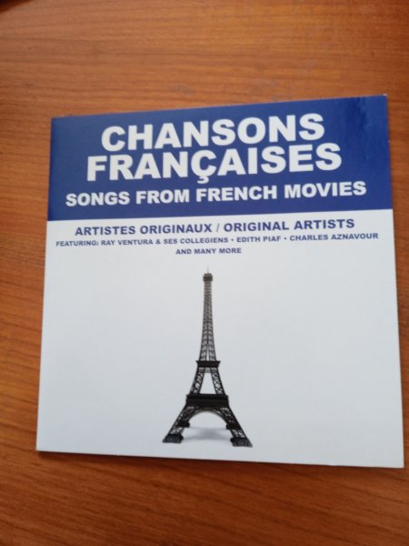 Cd  " chansons françaises"