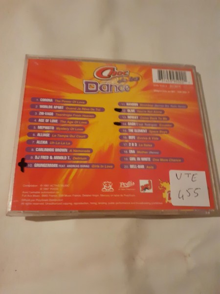 Vente Cd  " choc de la dance"