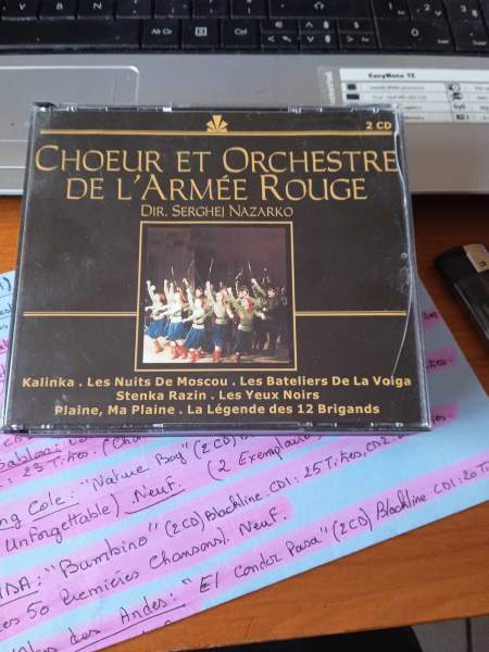 Cd  " choeur et orchestre de l'armée rouge "