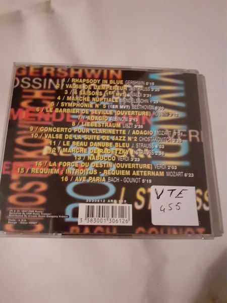 Vente Cd  " classique"