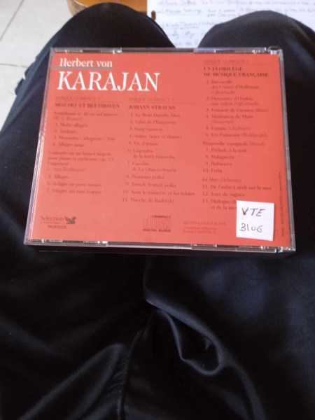 Vente Cd  " herbert von karajan "