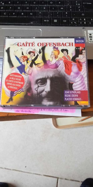 Cd  " jacques offenbach "