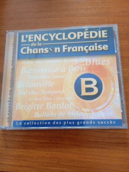 Cd  "l'encyclop&eacute;die de la chanson fran&ccedil;aise"