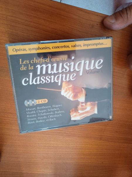 Cd  "le chefs d'oeuvre de la musique classique"