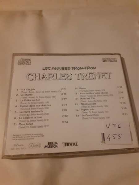 Vente Cd  " les ann&eacute;es frou-frou"