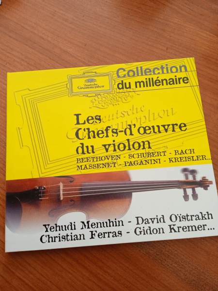 Cd  " les chefs d' oeuvre du violon"