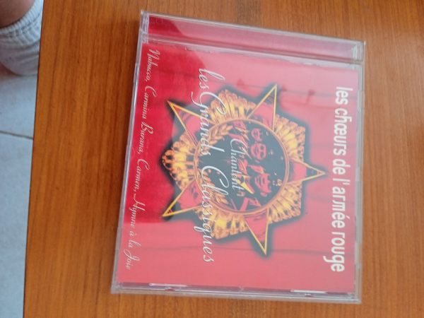 Cd  "les choeurs de l' armée rouge"