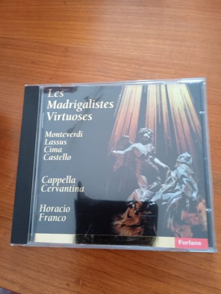 Cd  " les madrigalistes virtuoses"
