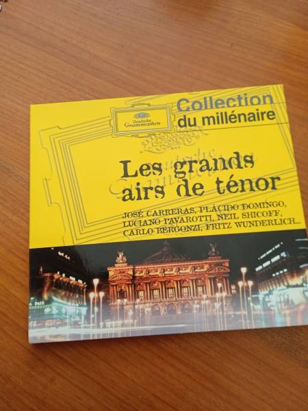 Cd  " les plus grands airs de t&eacute;nor"