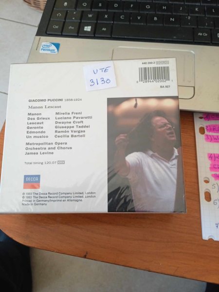 Vente Cd " manon lescaut "
