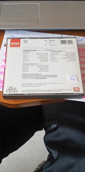 Annonce Cd  " messager "