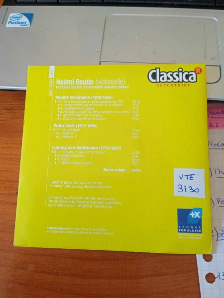 Vente Cd " noémi boutin "