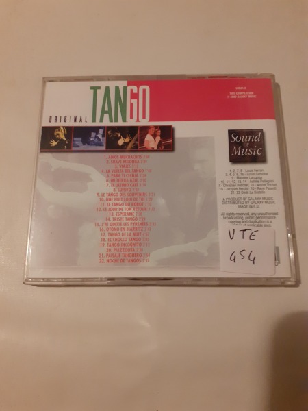 Vente Cd  "original tango"