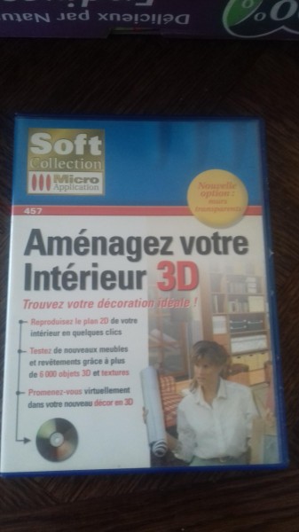 Cd rom pc  aménagez votre interieur 3d