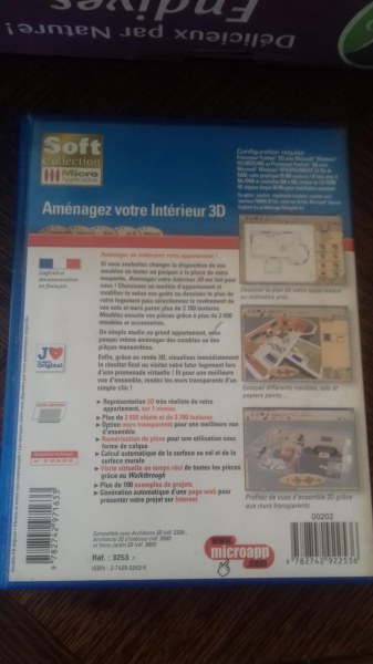 Vente Cd rom pc  aménagez votre interieur 3d
