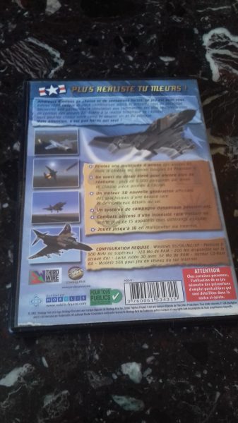 Vente Cd rom pc "strike fighters project 1 "