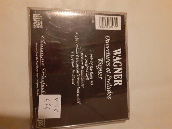 Vente Cd:  "wagner"