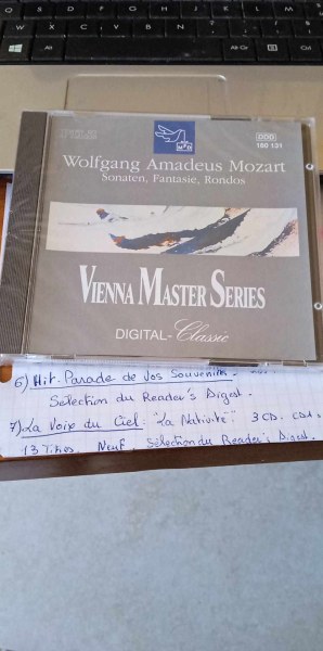 Cd  " wolfgang amadeus mozart "