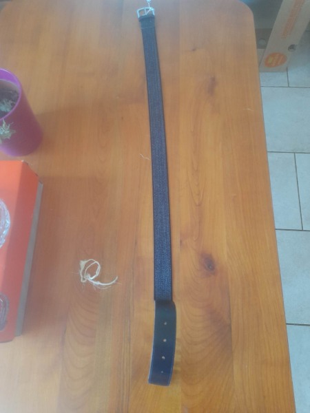 Ceinture elastique  mixte bleu