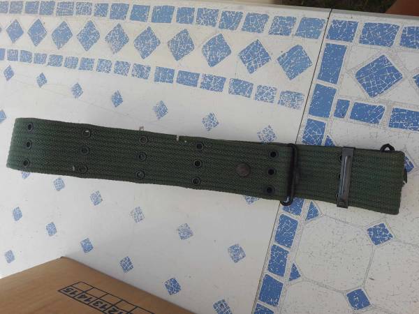Vente Ceinture militaire kaki