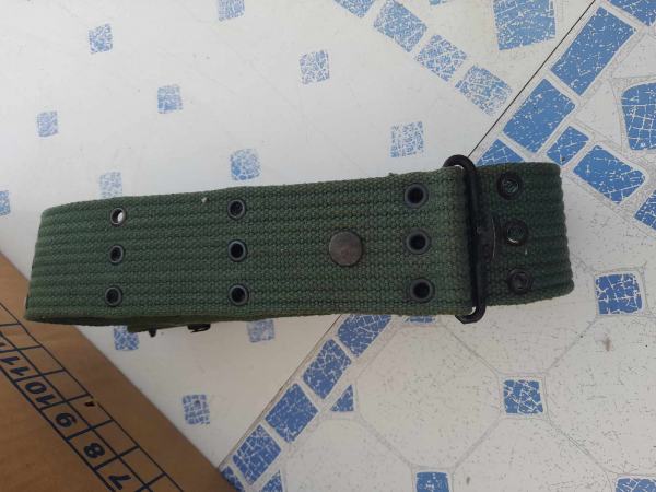 Ceinture militaire kaki pas cher
