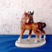 Ceramique- 2 chevaux