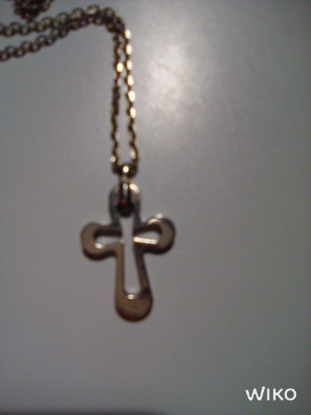 Vente Chaine avec croix tout en argent