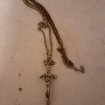 Chaine avec pendentif croix crucifix