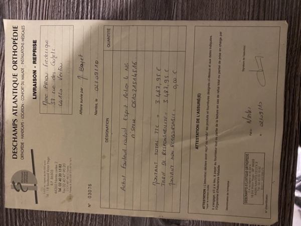 Annonce Chaise &eacute;lectrique handicap&eacute; adulte