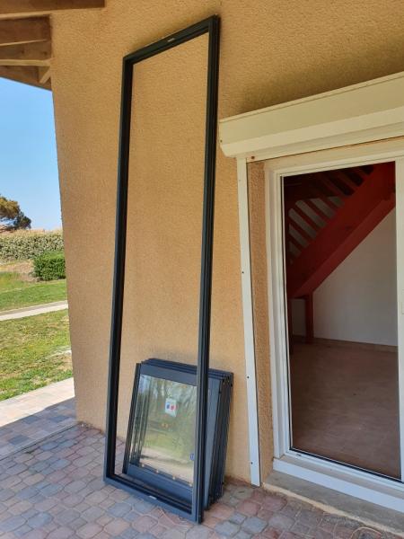 Vente Ch&acirc;ssis 4 vantaux coulissant alu rupture thermique