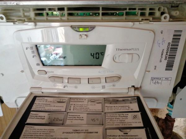 Chaudi&egrave;re &agrave; gaz saunier duval thema f25 e pas cher