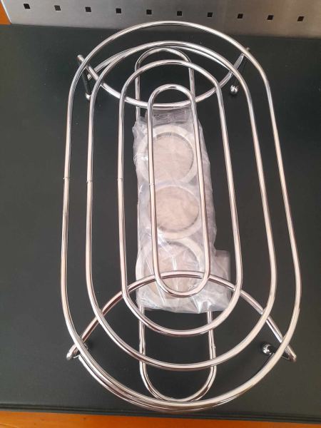 Annonce Chauffe plat avec bougie en métal chromé