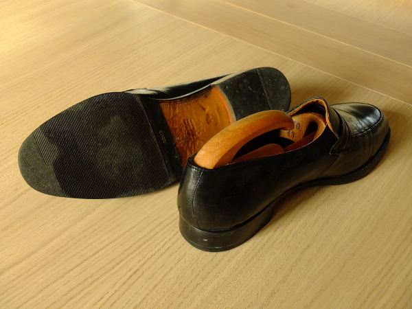 Chaussures mocassins noir pas cher