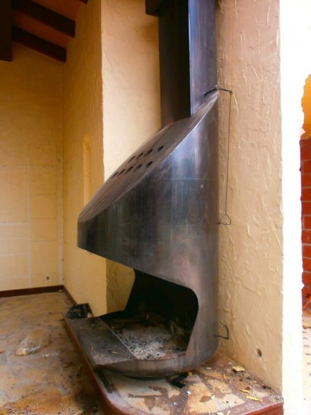 Chemin&eacute;e contemporaine