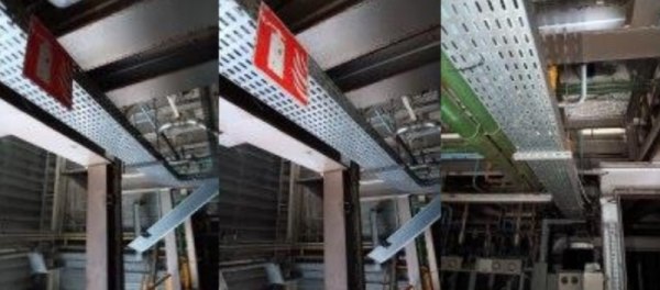 Chemins de cable type dalle marine