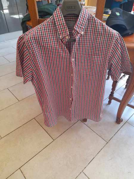 Chemise manche courte homme  - tex taille l