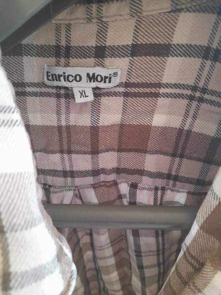 Chemise manche longue homme  - enrico mori pas cher