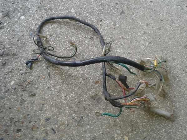 Circuit éléctrique honda cb 125 1979