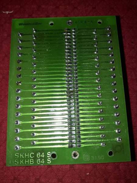 Circuit imprimÉ weidmuller 64-skhc-s skhb-64-s 412 pas cher