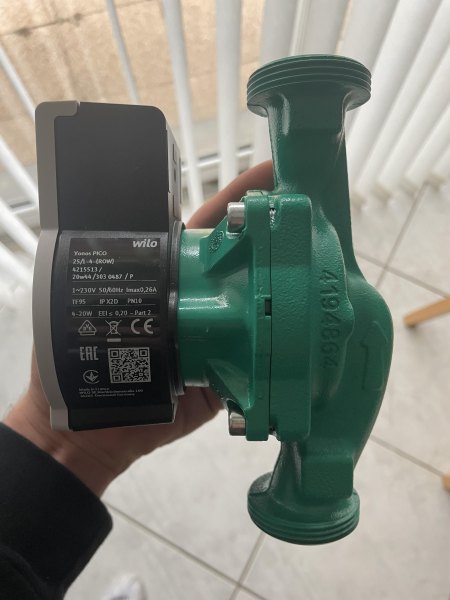 Circulateur wilo yonos pico 25/1-4 mono 220v 180mm pas cher