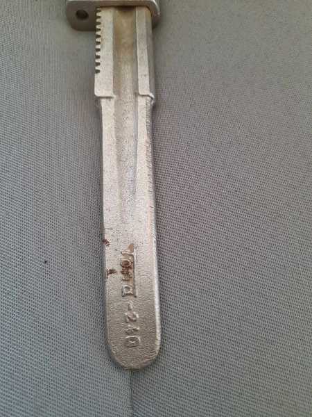 Clé anglaise - clé à crémaillère pas cher